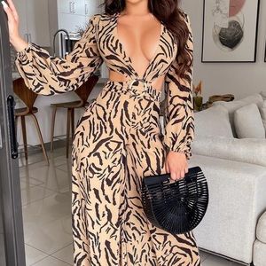 Cut out jumpsuit